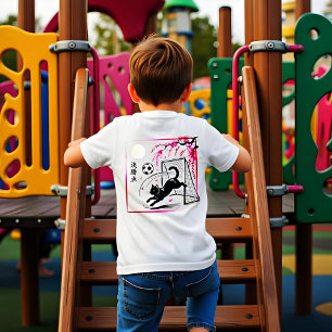 Artistic Cherry Blossom Cat Soccer For Japanese Ar Tri-Blend Shirt
