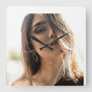 Artistic Cinematic Portrait Wall Clock - Modern Ae