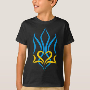 Artistic Coat Of Arms Of Ukraine T-Shirt