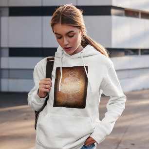 Artistic Coffee Cup Hoodie
