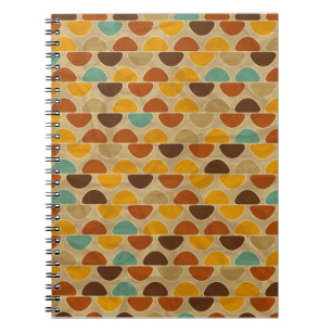 Artistic Colorful Geometric Illustration – Modern  Notebook