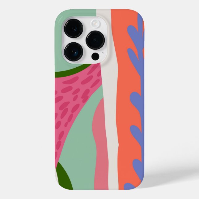 Artistic Colour Blocks Spring Mint  Case-Mate iPhone Case (Back)