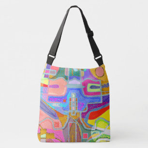 Artistic Colourful Abstract Fun Bag