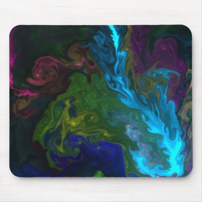 Artistic colourful mouse pad (Front)