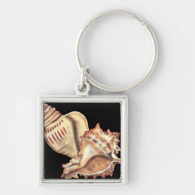Artistic Conch Shells Key Ring (Front)