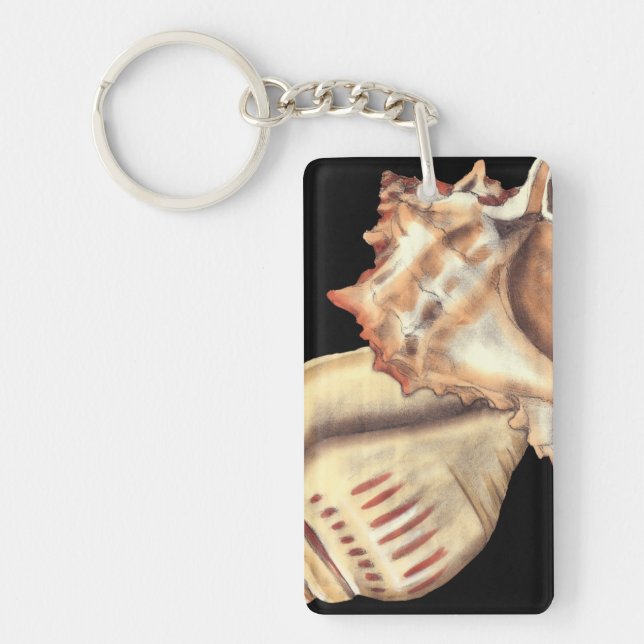 Artistic Conch Shells Key Ring (Front)