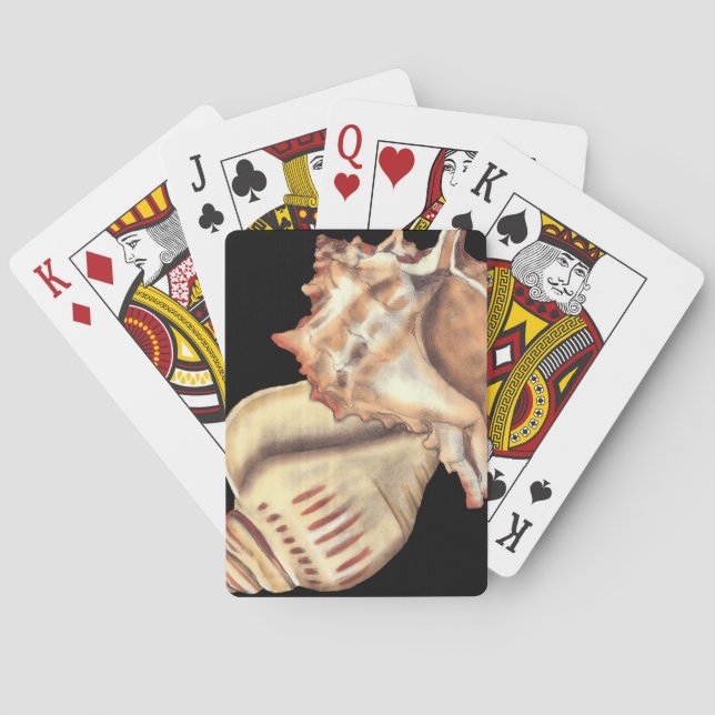 Artistic Conch Shells Playing Cards (Back)