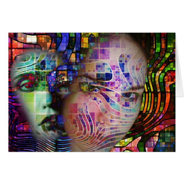 Artistic Confusion of Brain Fog (Front Horizontal)