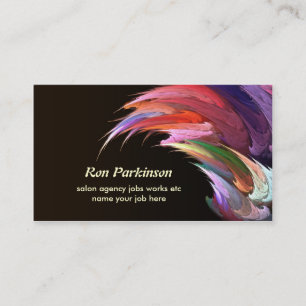 artistic creative business card