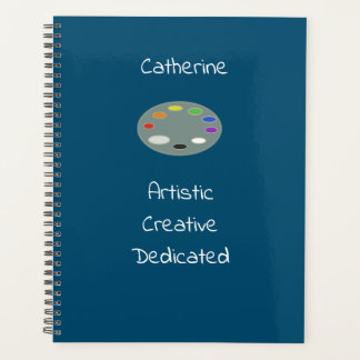 Artistic Creative Dedicated Palette Personalised Planner