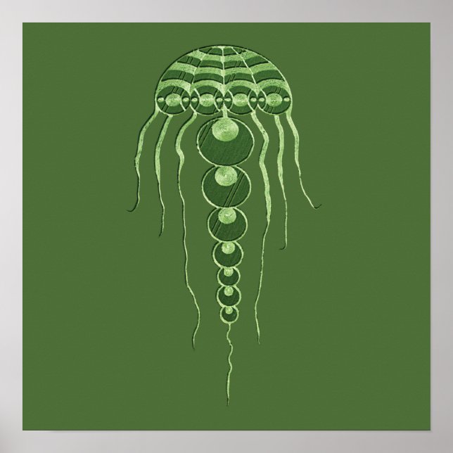 Artistic Crop Circle Poster (Front)