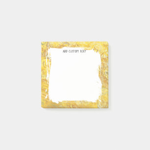 Artistic CUSTOM Chic Monogram Personalized Post-it Notes