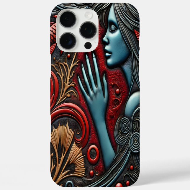 Artistic Depiction of a Serene Aquatic Scene Case-Mate iPhone Case (Back)