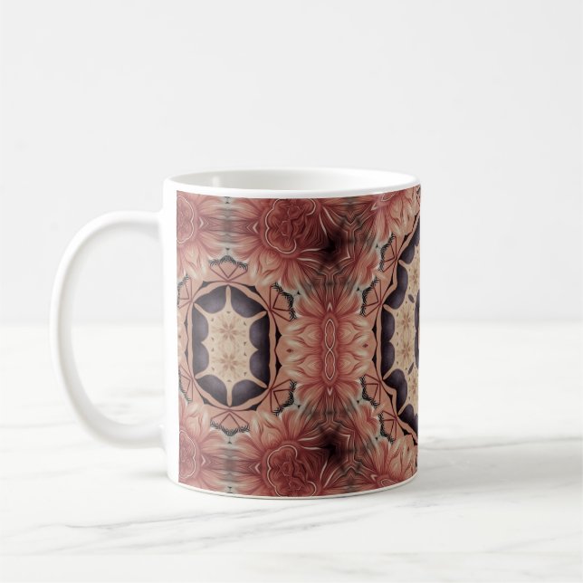 Artistic Design. Art deco motif pattern with luxur Coffee Mug (Left)