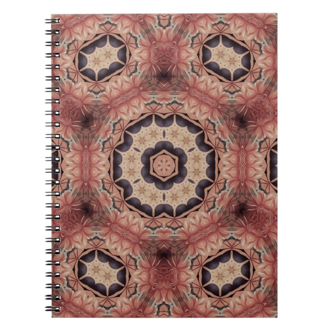 Artistic Design. Art deco motif pattern with luxur Notebook (Front)