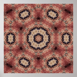 Artistic Design. Art deco motif pattern with luxur Poster