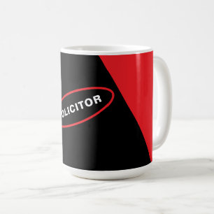 Artistic Design Coffee Mug for Solicitor