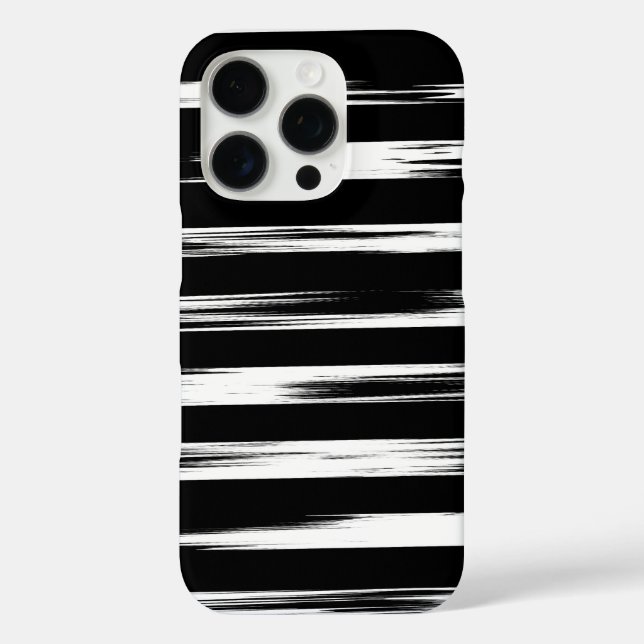 Artistic Design in Black and White Case-Mate iPhone Case (Back)