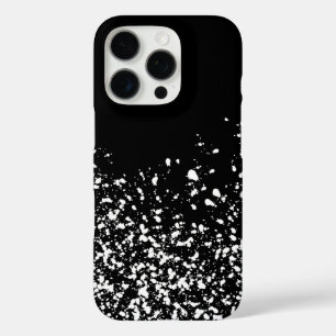 Artistic Design in Black and White iPhone 16 Pro Case