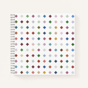 Artistic Diamond Geometric Pattern Stationery Desi Notebook