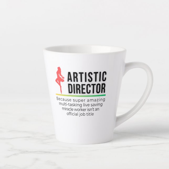 Artistic Directior Latte Mug (Right)