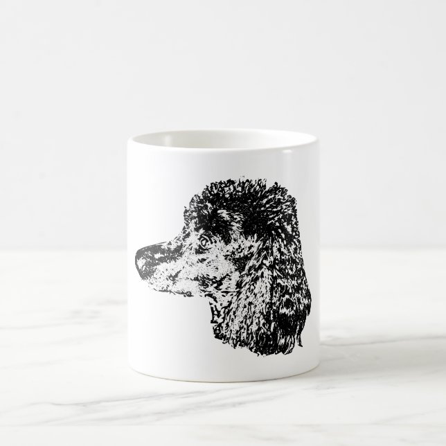 Artistic Dog Portrait Mug (Center)