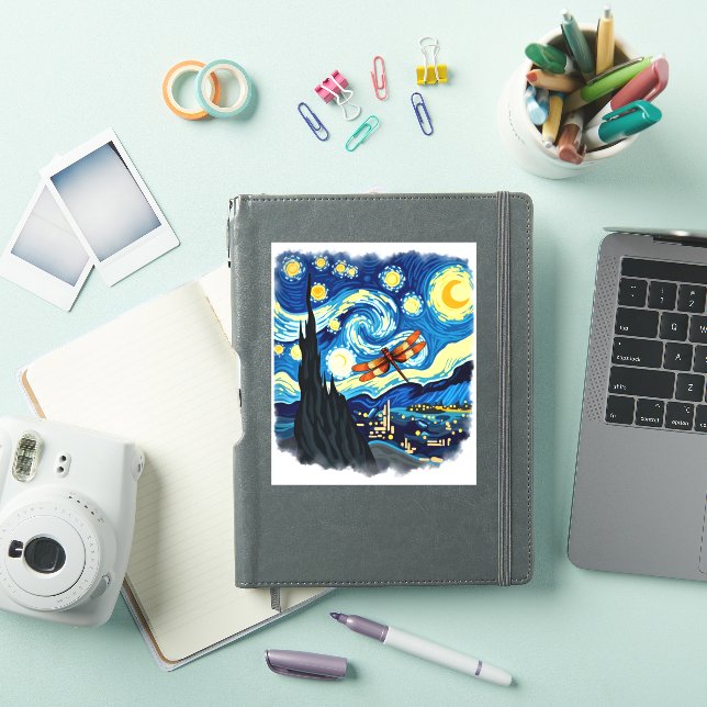 Artistic Dragonfly Shirt Starry Night Dragonfly (iPad Cover)