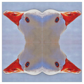 Artistic Duck Black Outline Art Tapestry Fabric