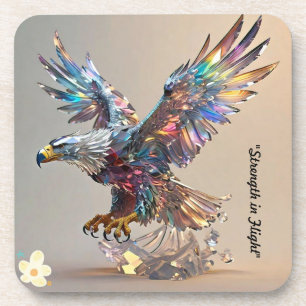 "Artistic Eagle Flight" Coaster