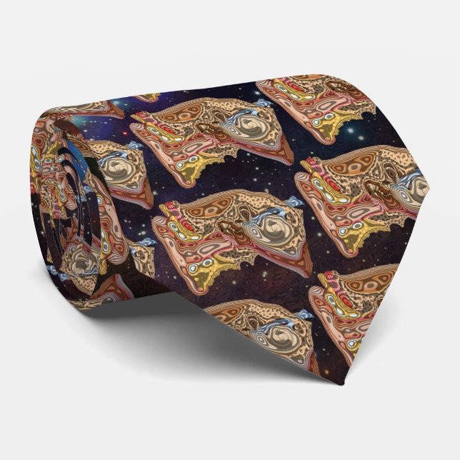 ARTISTIC EAR ANATOMY TIE (Rolled)