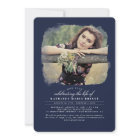 Artistic Elegant Celebration of Life Funeral Photo