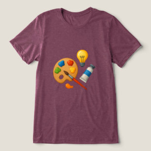 Artistic Essence – Creative Life Inspiration Desig Tri-Blend Shirt