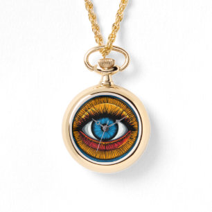 Artistic evil Eye Spiritual Jewellery Gift for Her Watch