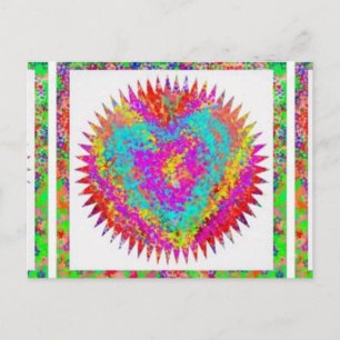 ARTISTIC Expression : MATTER OF HEART Postcard