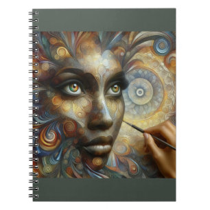Artistic Face Notebook