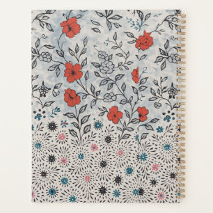 Artistic floral agenda