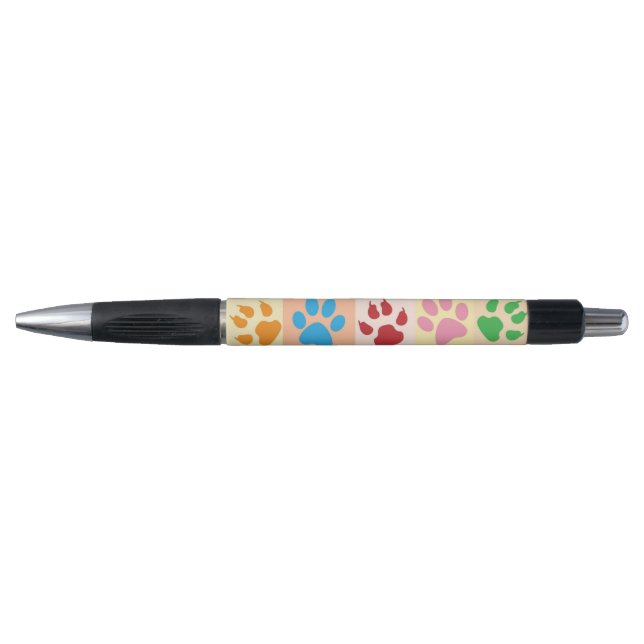 Artistic Floral Pattern Chic Bohemian Style Pen (Front)