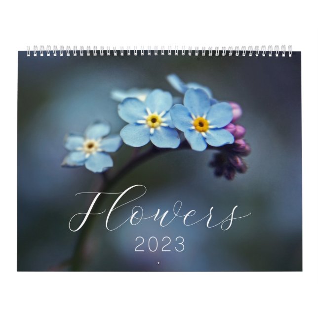 Artistic Flowers Photography Calendar (Cover)