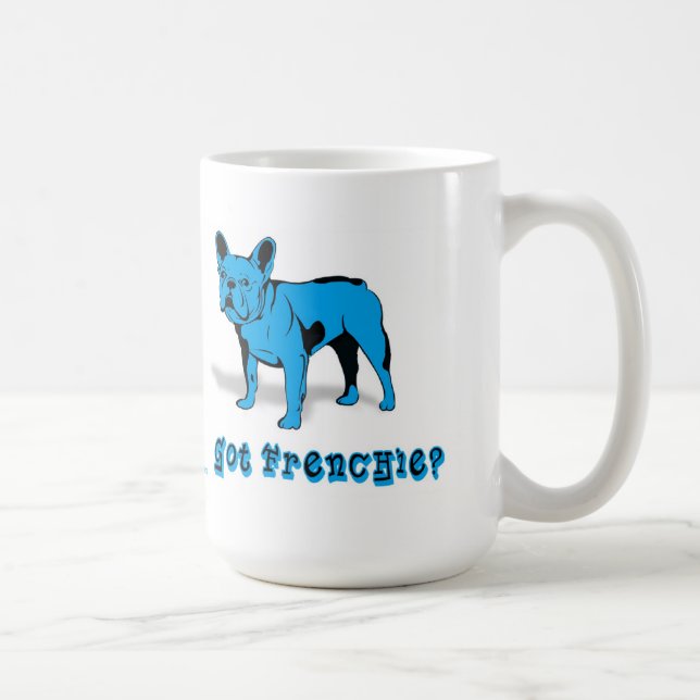Artistic French Bulldog  Dog Breed  Design Coffee Mug (Right)