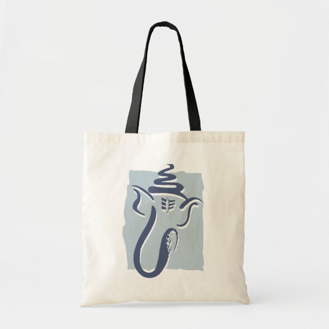 Artistic Ganesh Tote Bag (Front)