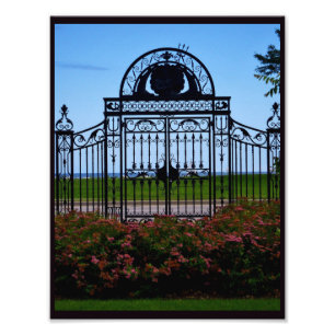Artistic Gate Photo Print