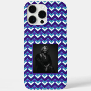 Artistic Gifts For Coworkers Chevron Print iPhone 16 Pro Max Case