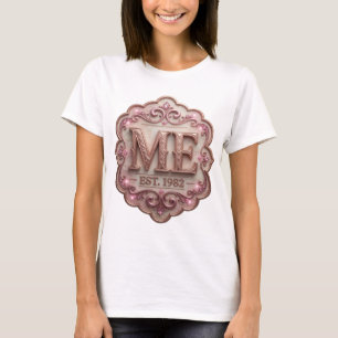 Artistic Gold ABSTRACT ART Modern Design T-Shirt