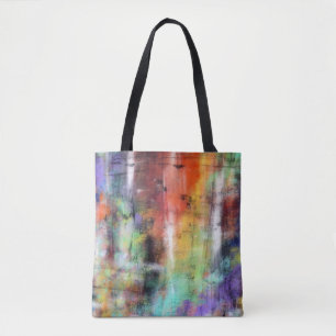 Artistic Grunge Tote Bag