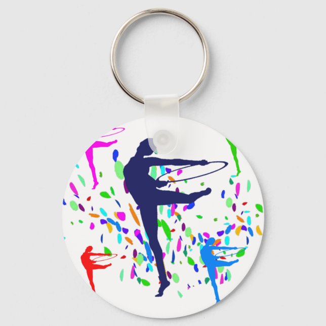 ARTISTIC GYMNASTIC KEY RING (Front)