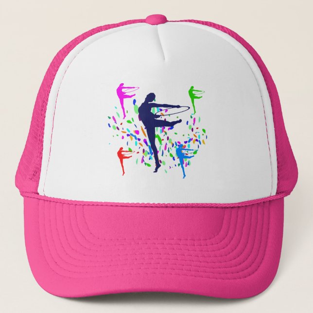 ARTISTIC GYMNASTIC TRUCKER HAT (Front)