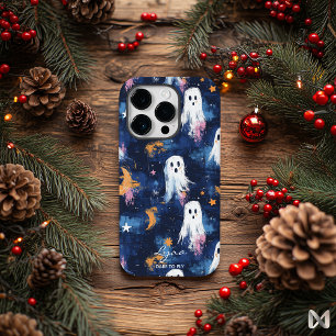Artistic Halloween – Dare to Fly Ghosts Design Case-Mate iPhone 14 Pro Case