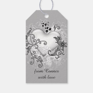 Artistic Heart Gift Tags