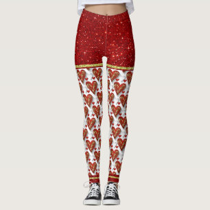 Artistic Hearts 2 Fashion Pop Leggings