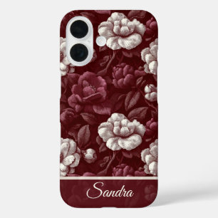 Artistic Holiday Gift Gardenias Custom iPhone 16 Case